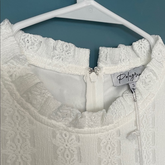 Polagram White Lace Dress - Picture 11 of 12